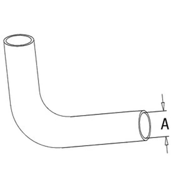 Aftermarket Upper Top Radiator hose Fits Ford Fits New Holland Tractor 250C Others-F0NN8260A F0NN8260AA - main